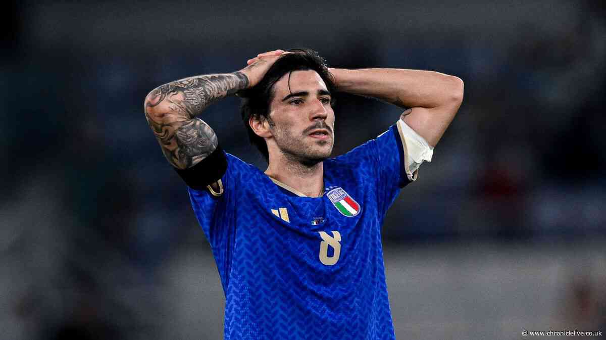Sandro Tonali 'in crisis' after Newcastle United transfer as Italians turn on him