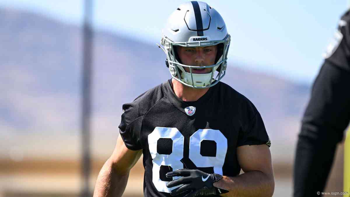 Sources: Raiders set for TE Bowers to return vs. Saints