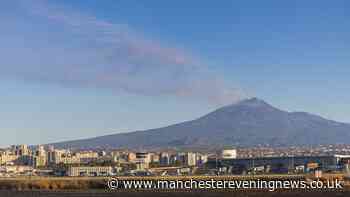 Manchester Airport flight cancelled as Mount Etna ash disrupts flights for second day