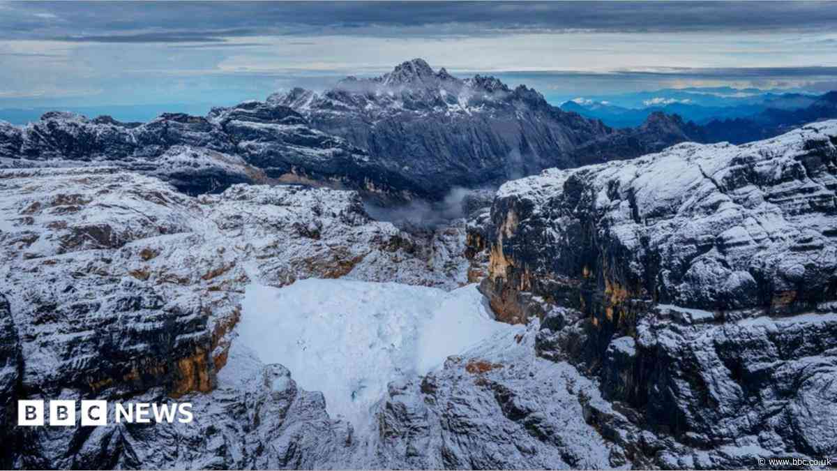 The treasured 'eternal snow' on this tropical island is about to disappear forever