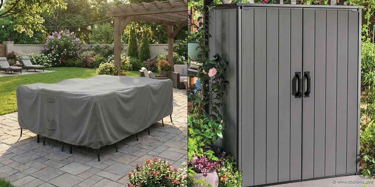 Winter is coming — these on-sale finds will help you store your outdoor furniture