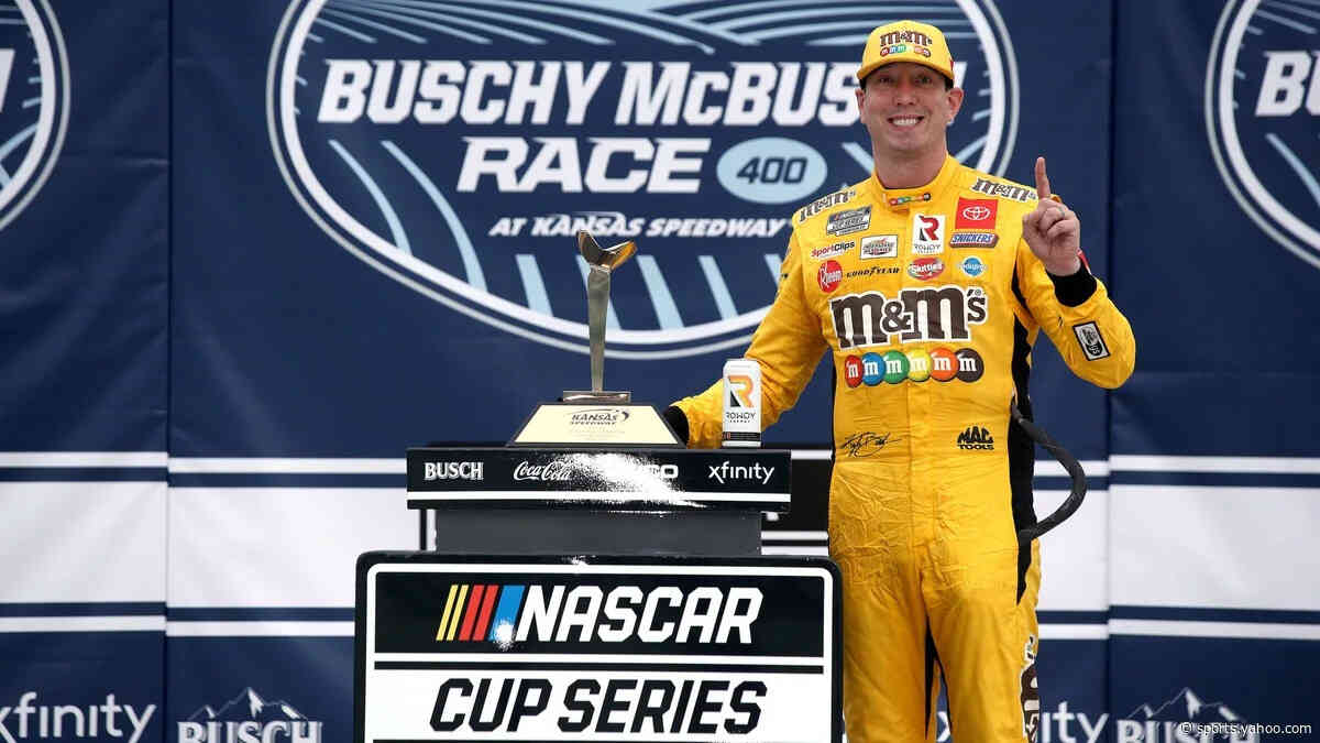 Kyle Busch Remembered: Rowdy's most notable moments at Kansas Speedway