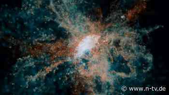 Recycling löst altes Problem: Frühe Galaxien verteilten Sauerstoff im Weltall