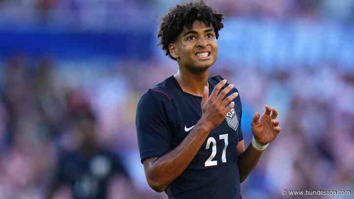 Borussia Dortmund's Mathis Albert makes instant impact on USA debut against Peru