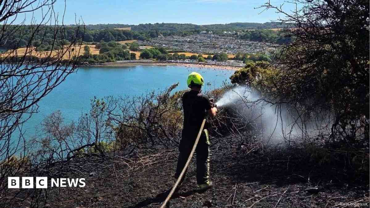 Heat and drought put record demand on fire service