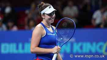 Wimbledon finalists Noskova, Muchova secure BJK Cup for Czechia