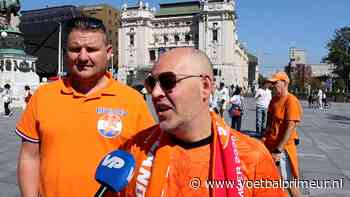 Oranje-fans vol vertrouwen richting Servië: 'Maar we zijn té optimistisch'