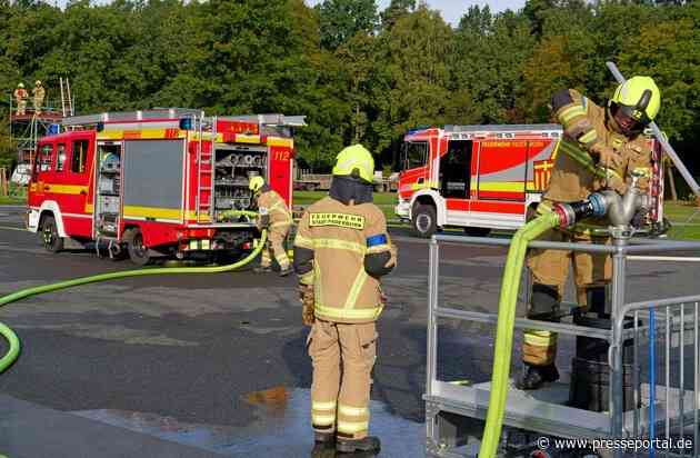 FW-PB: Mehr als 400 Feuerwehrleute kommen gehörig ins Schwitzen