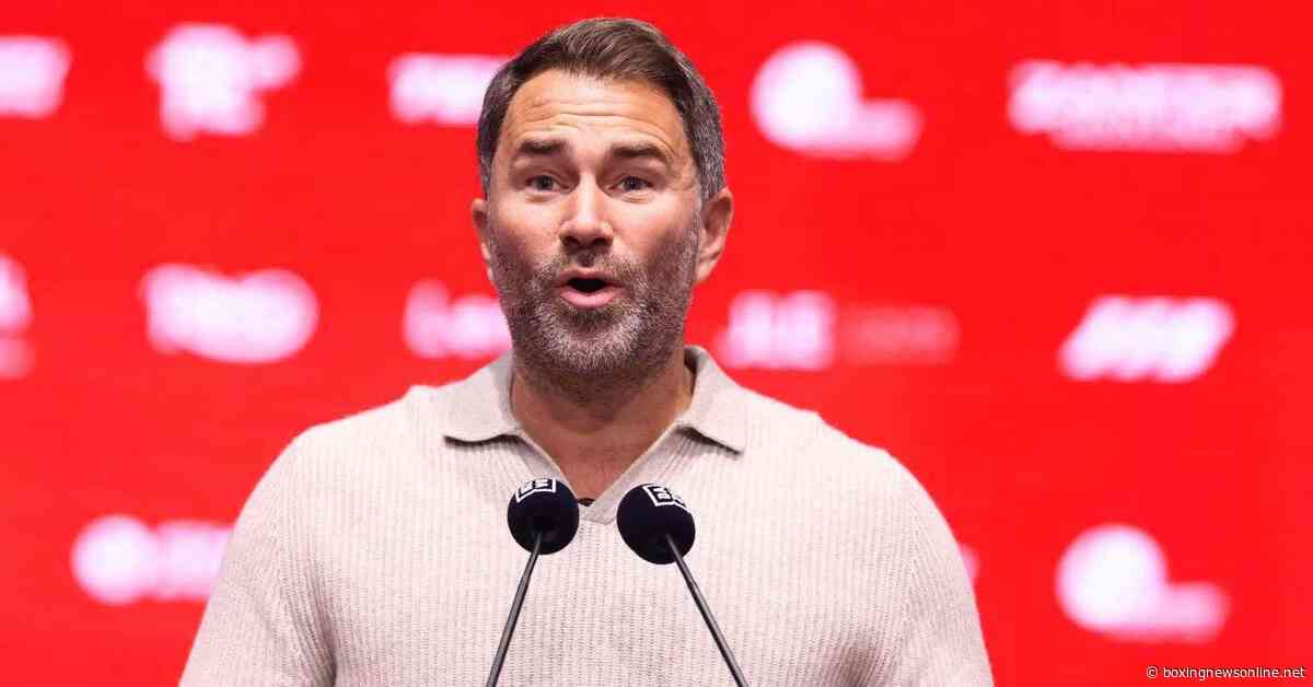 Eddie Hearn names his two current ‘dream fights’ to promote
