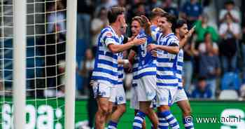 Hekkensluiter De Graafschap op voorsprong tegen FC Den Bosch, Diemers nog op de bank