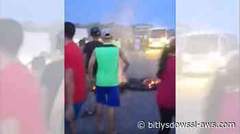 Constantes apagones desataron protestas nocturnas con quema de cauchos en Cojedes y Guárico