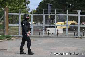 Five 'terror attack plot' suspects arrested near RAF base used to strike Iran