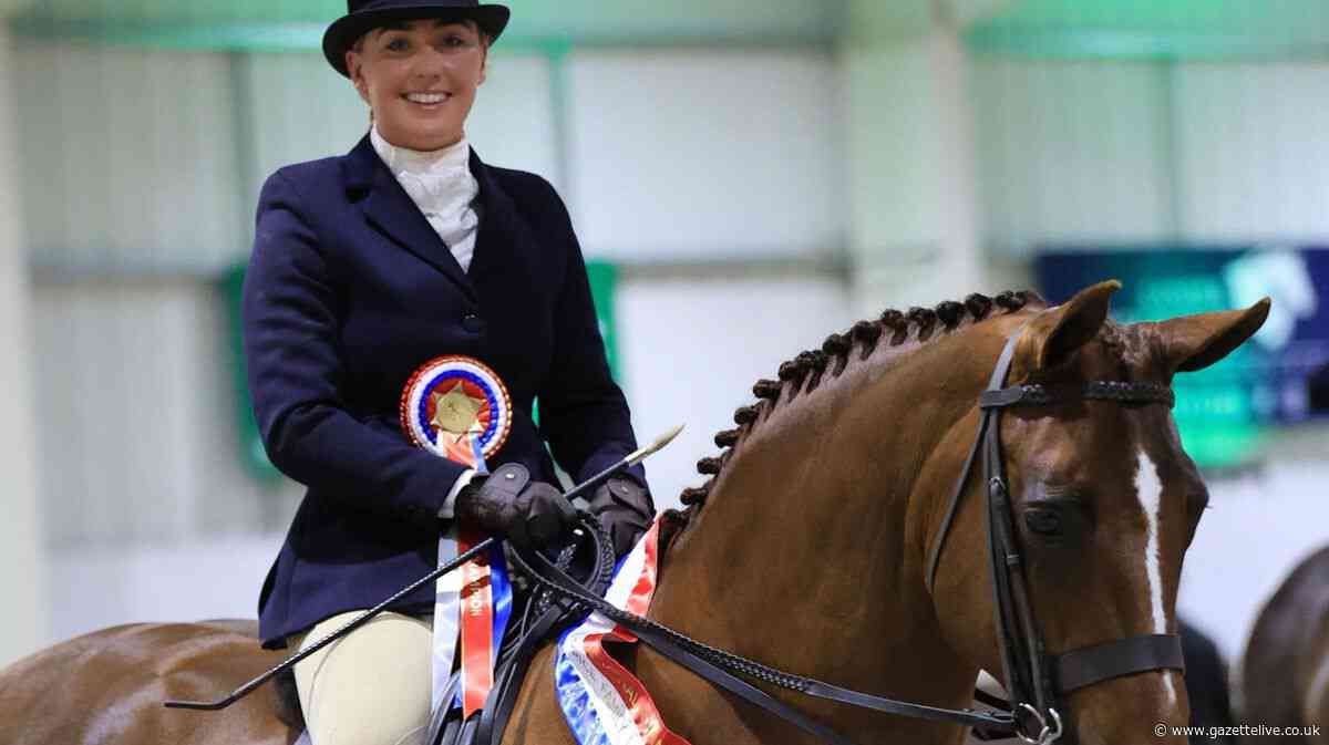 Middlesbrough rider Kaitlin brings prize home from Show Horse National Championships