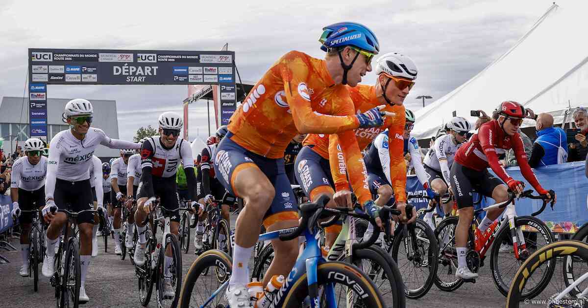 Grote kopgroep met bekende namen krijgt ruimte, Nederland en België aan het werk in peloton