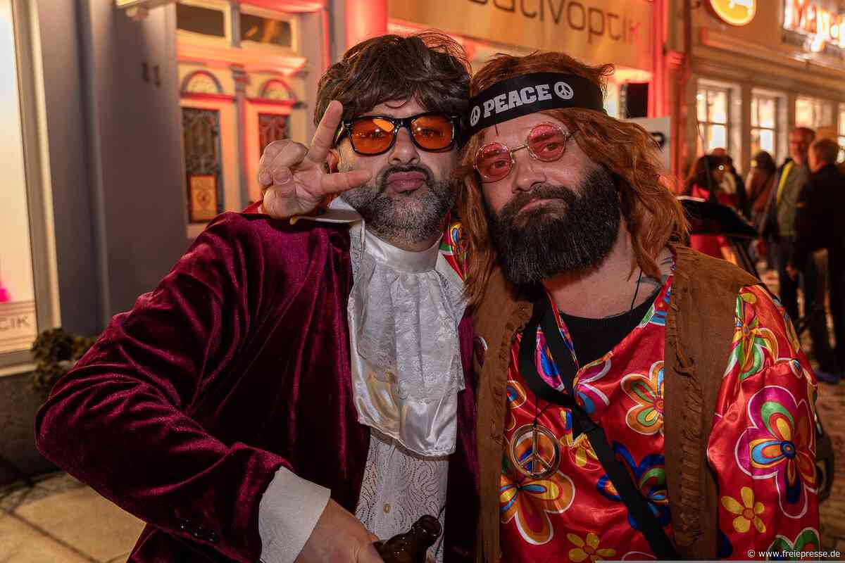 Vogtländer auf Zeitreise: In Auerbach sind die Hippies los