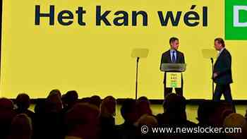 Hier wordt Rob Jetten van podium gehaald tijdens D66-congres