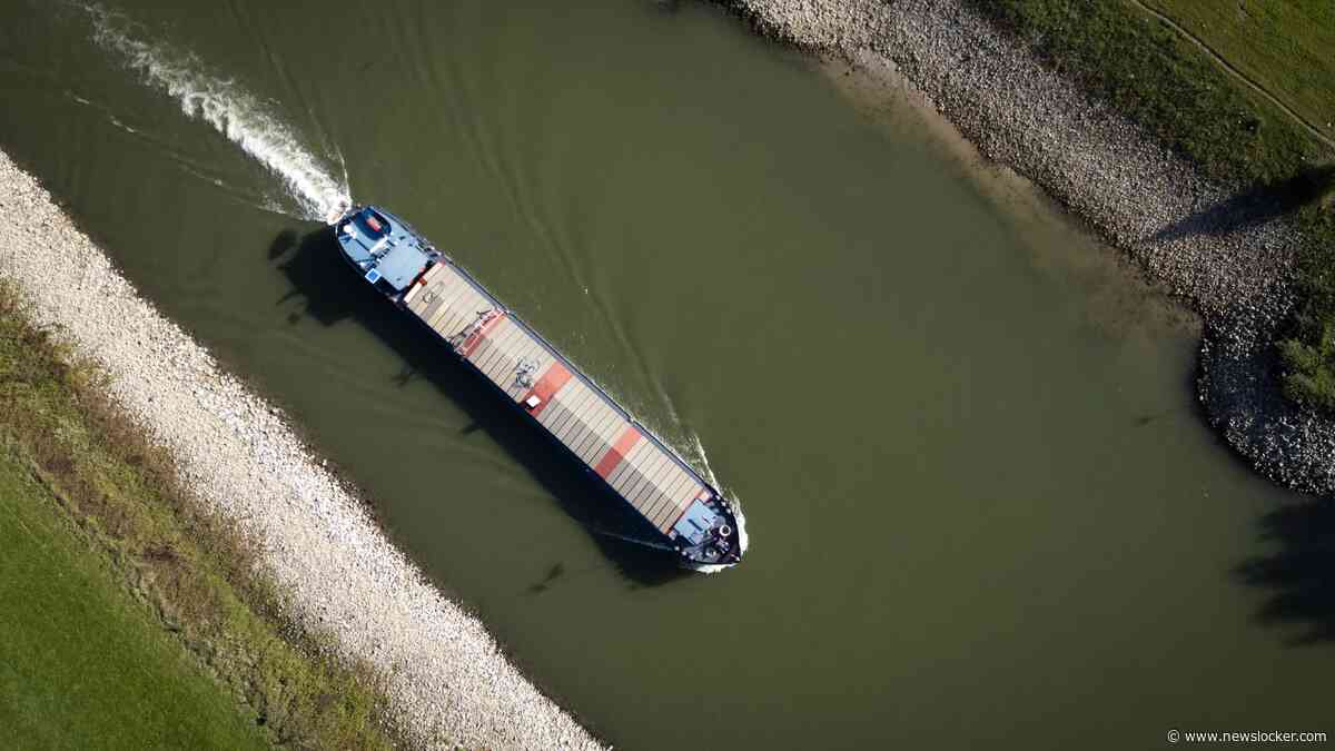 Waterpeil Rijn zakt naar historisch dieptepunt door droogte