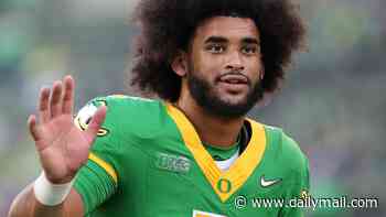 Dante Moore update emerges after top NFL prospect was rushed to hospital in ambulance after sickening hit