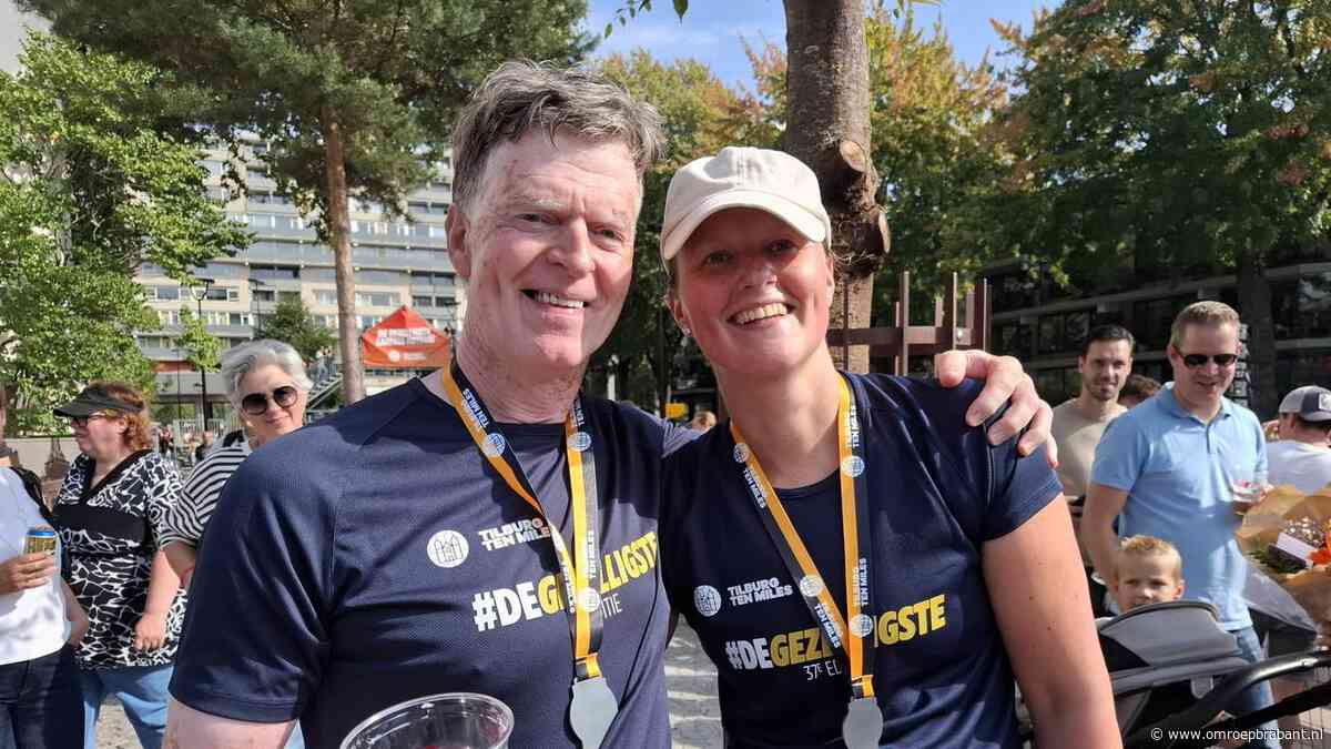 Tranen van vreugde, verdriet en trots bij erg drukke Tilburg Ten Miles