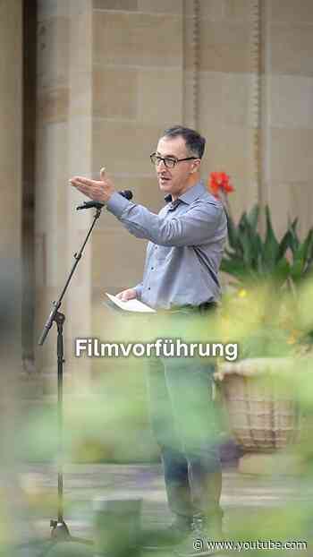 Regierungssitz wird zum Open Air Kino
