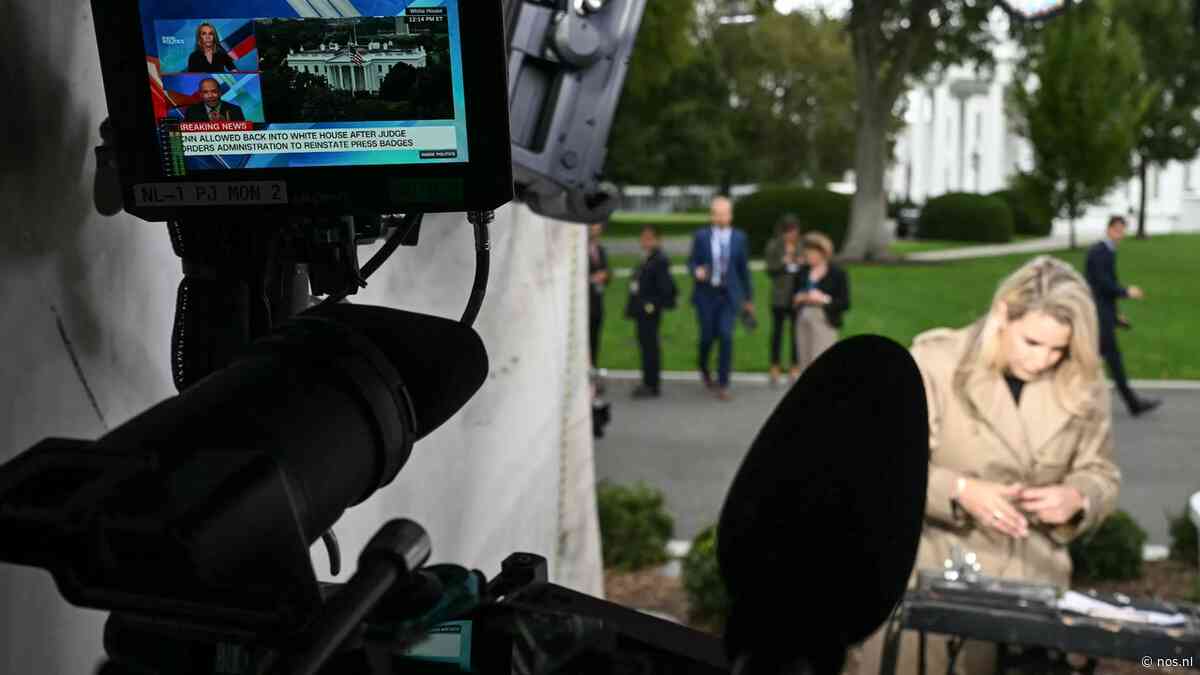 Witte Huis laat weer journalisten toe na weigering, geen live beeld van Xi-Trump