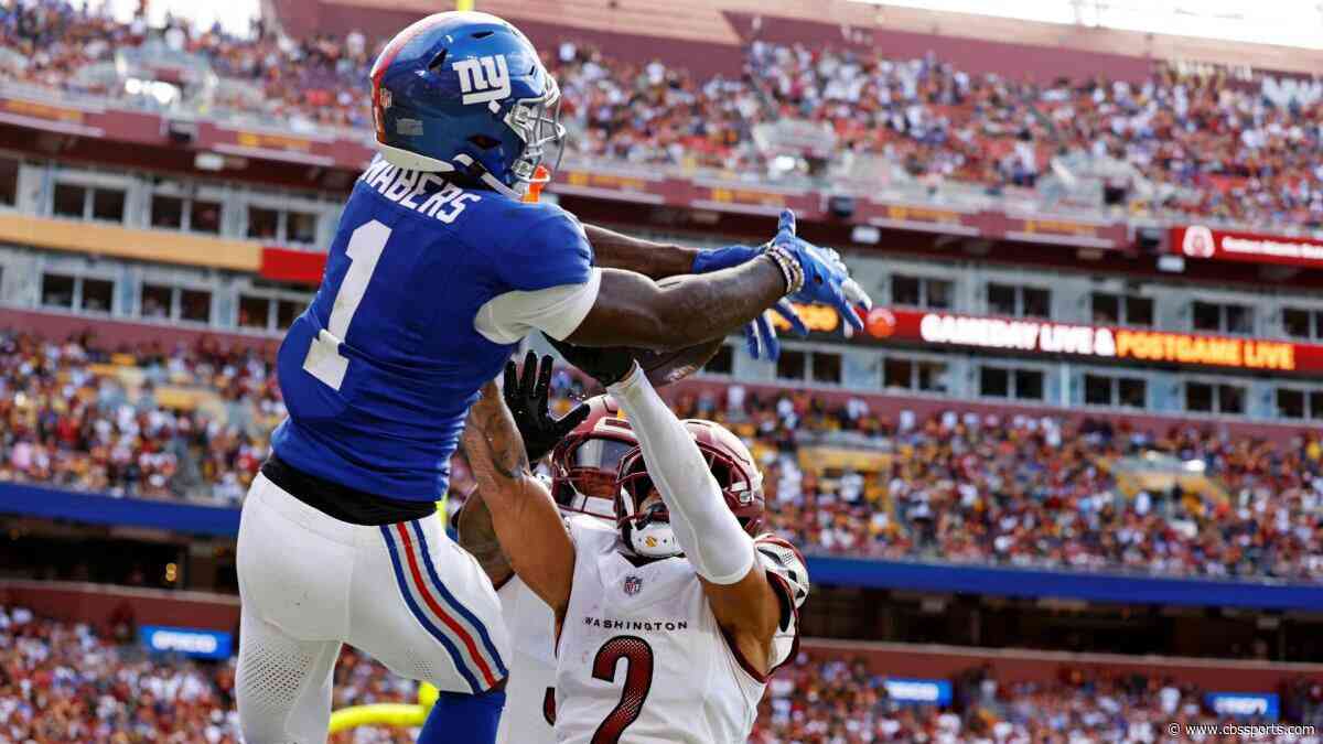 Is Malik Nabers playing today? How his status affects Titans vs. Giants odds