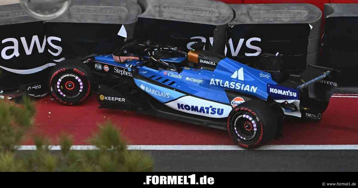 Alexander Albon: War das der Grund für seinen Crash in Baku?