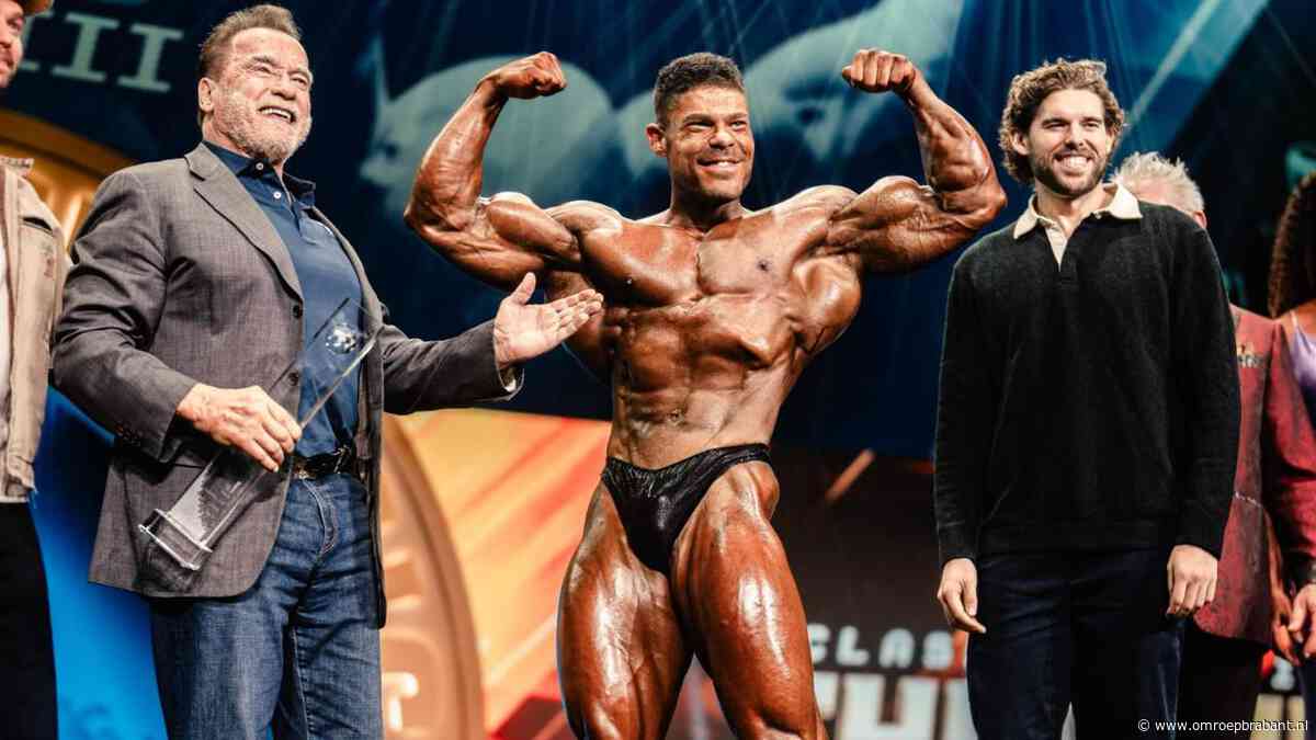 Bodybuilder Wesley Vissers vierde bij Mr. Olympia: 'Droom is uitgekomen'