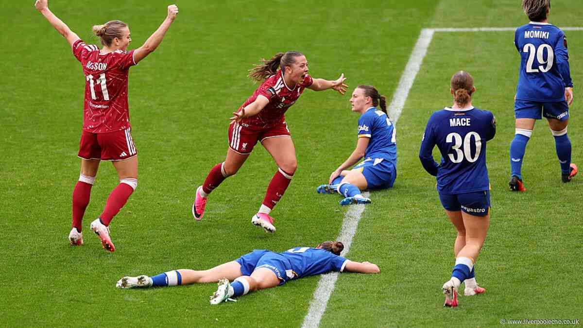 Liverpool finally beat Everton at Anfield as WSL derby record comes to an end