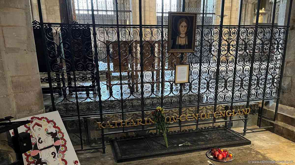 The historic Peterborough landmark where 2 Tudor queens were buried