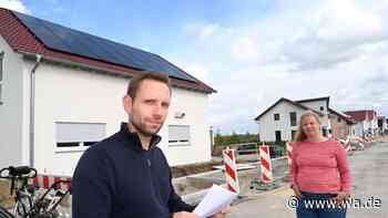 Streit im Neubaugebiet: Stadt will hohe Bäume neben Photovoltaikanlage pflanzen
