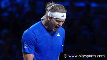 Zverev seals Laver Cup success for Team Europe at London's O2