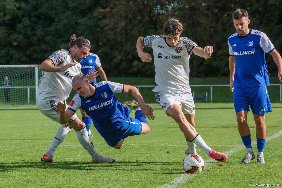 Fußball-Oberliga: VfB Empor Glauchau ringt Dynamo Dresden II zweiten Punkt der Saison ab