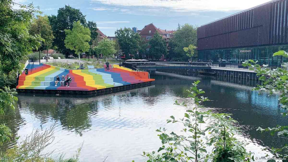 Regenbogen am Körberhaus: CDU will lieber Schwarz-Rot-Gold