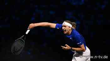 Von cleverem Gegner frustriert: Genervter Zverev rettet Europa den Laver Cup