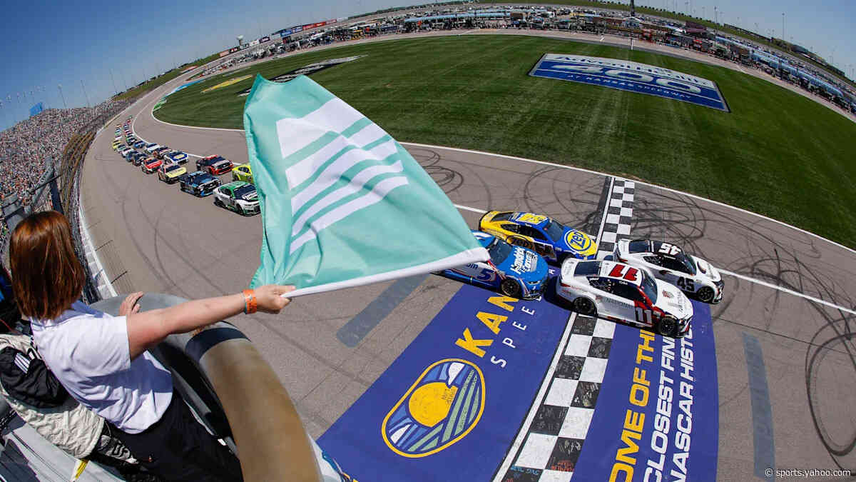 NASCAR reveals green-flag times for Kansas in the 2026 Chase