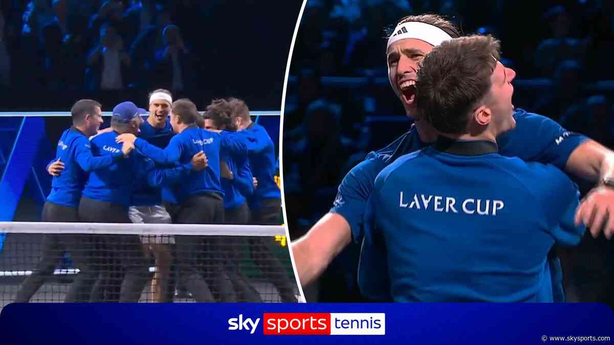 Zverev seals Laver Cup victory for Team Europe