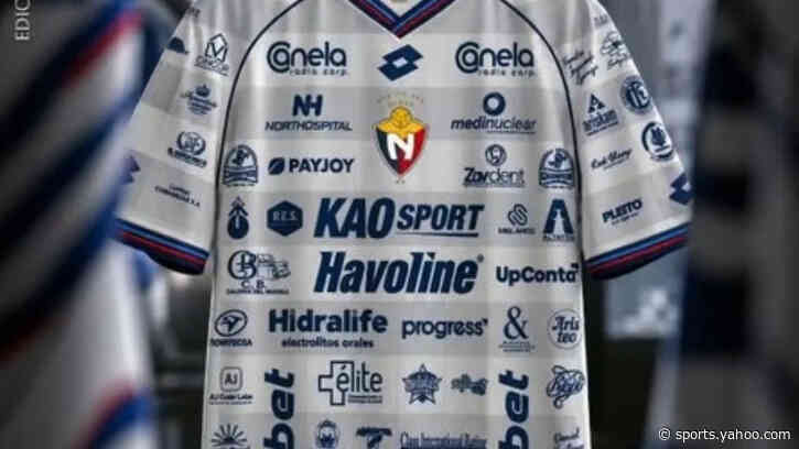 🤯 Is it a record? Club unveil shirt with absurd number of sponsors