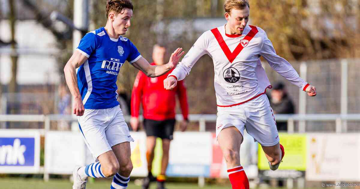 Tijn Vegelin (23) is niet de enige speler die doelpunten voor Sportclub Deventer maakt: ‘We gunnen elkaar’
