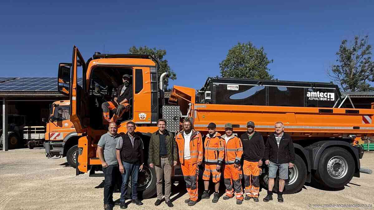 Trotz klammer Kassen: Moosburg kauft größten und teuersten Lkw seiner Geschichte