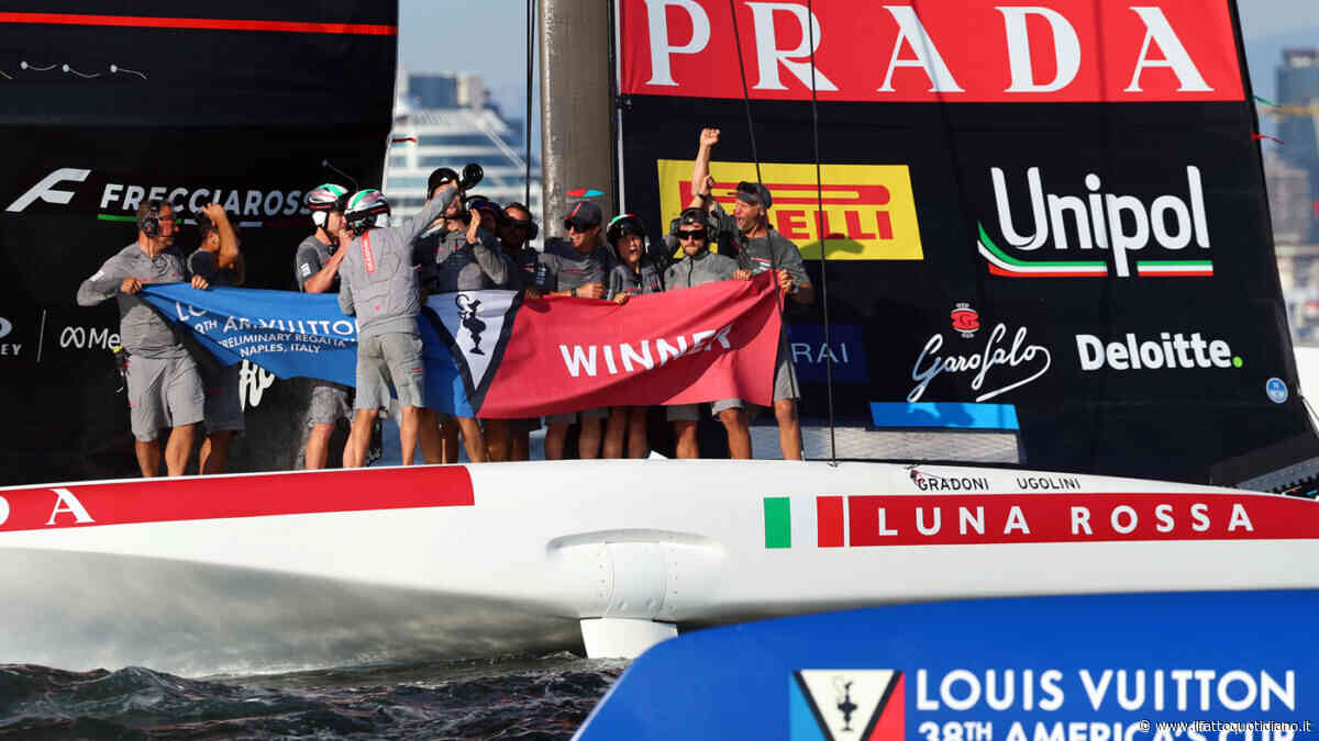 Luna Rossa trionfa ancora alle regate preliminari. E adesso sogna l’America’s Cup: nel 2027 si torna a Napoli