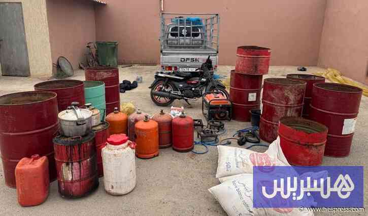 تفكيك معمل لتقطير "الماحيا" بتزنيت