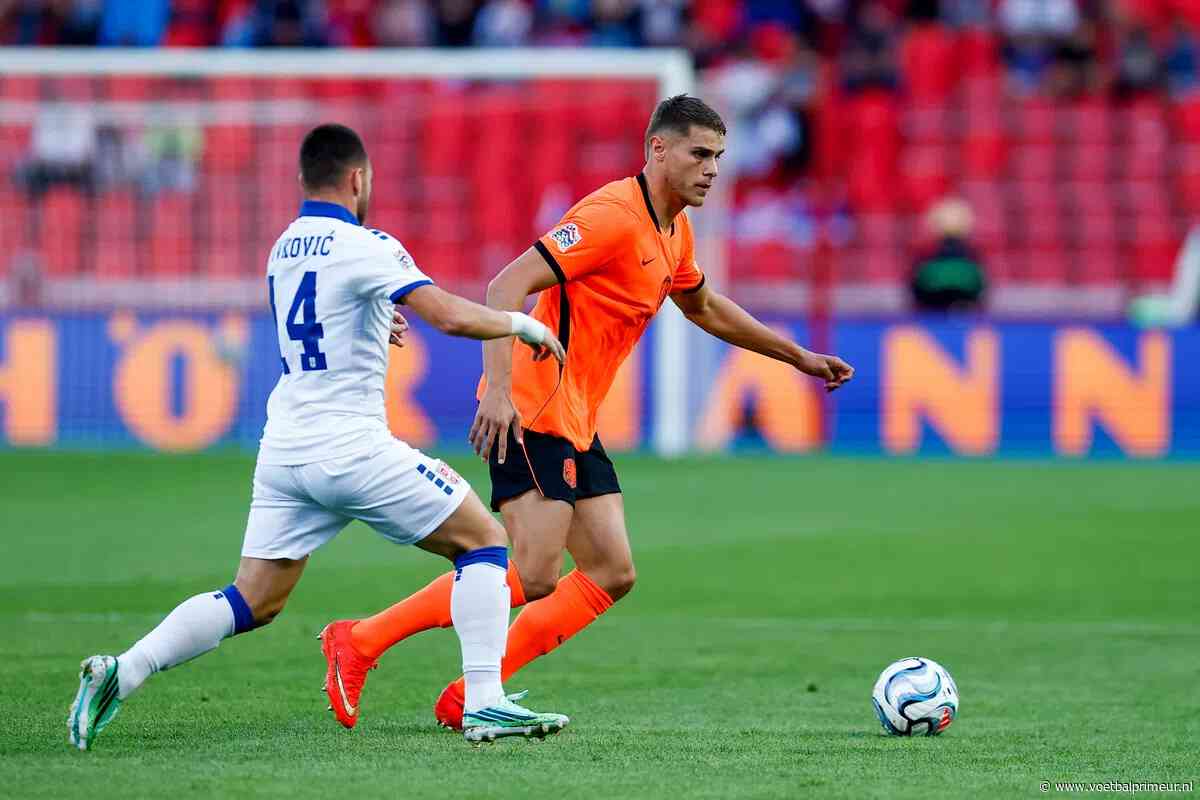LIVE: Oranje sterker in openingsfase, Van Bommel moet snel invallen