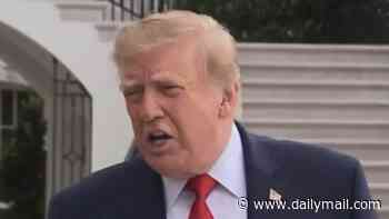 Trump blasts reporter complaining about media ban after early morning Truth Social tirade: 'Quiet'