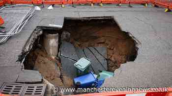 Why are there so many sinkholes in Prestwich?