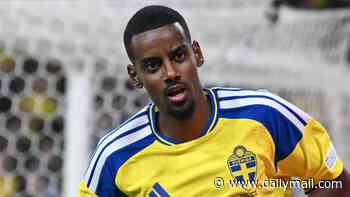 Liverpool suffer double injury blow as Alexander Isak withdraws from Sweden duty with thigh problem... before Cody Gakpo is forced off playing for Netherlands