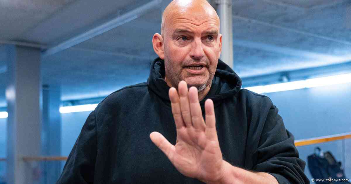 Sen. John Fetterman says it's 'entirely possible' Democrats take back Senate