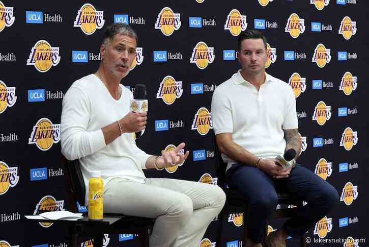 Rob Pelinka & JJ Redick Embrace Championship Expectations Surrounding Lakers