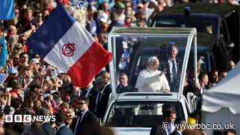 Pope says 'scourge' of abuse must be rooted out as he visits Lourdes