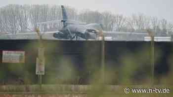 US-Bomber in England: Trump: Verdächtige wollten an Militärbasis "großen Schaden" anrichten